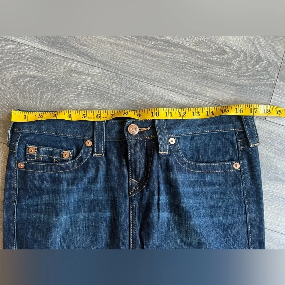 True Religion Audrey Classic Jean Pencil Skirt. Size 29